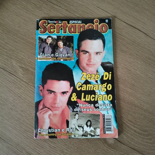 Revista Teentação Sertanejo - Zezé Di Camargo e Luciano