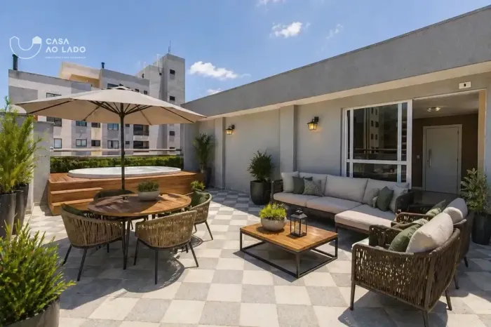 Cobertura Duplex 161m² com 3 quartos no Vila Izabel - Curitiba/PR
