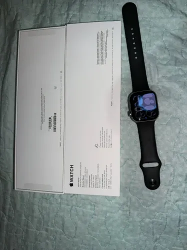 Apple Watch Series 11 GPS Caixa Cinza-espacial de Alumínio 46mm Pulseira Esportiva