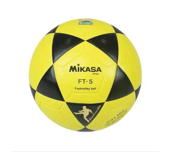 Bola Mikasa Original de Futevôlei Amarela - Nova