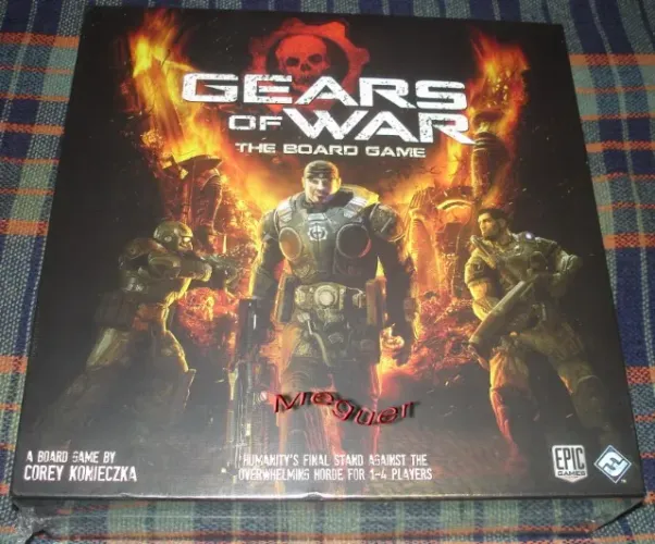 Gears of War: The Board Game Novo Jogo de Tabuleiro Importado Inglês Lacrado
