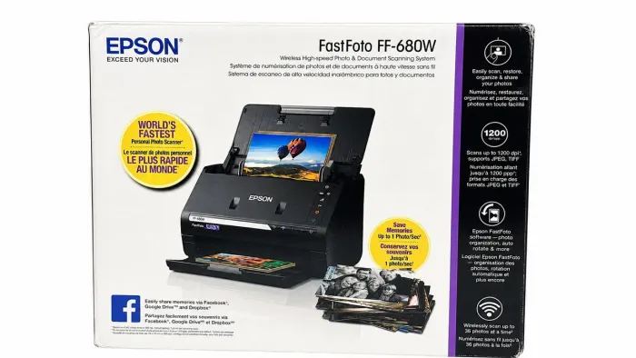 36 fotos de uma vez - FastFoto FF-680W - Scanner para Fotos e Documentos