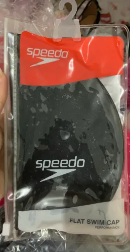 Touca de Natação Speedo cor preta