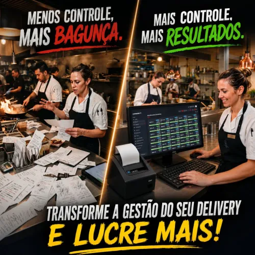 Controle de delivery e pdv