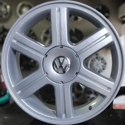 Rodas Gol Rallye aro 17 4x100 (Novas) + 195/40R17 Forceland (Semi-novos) - R$ 4.690,00