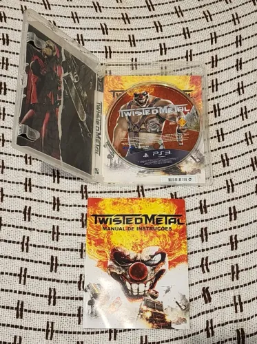 Twisted Metal - Edição Limitada - PS3 - mídia física