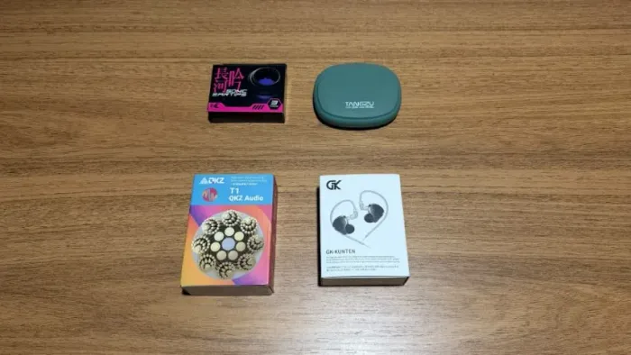 Fone IEM GK Kunten + Acessórios Aftermarket - SOMENTE VENDA
