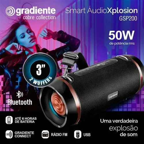 CAIXA DE SOM GRADIENTE 