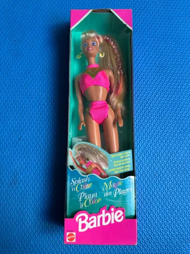 Boneca Barbie Splash 'N Color Vintage 1996 Mattel Na Caixa Original #16169