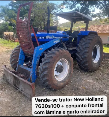 Vendo trator New Holland 7630s100