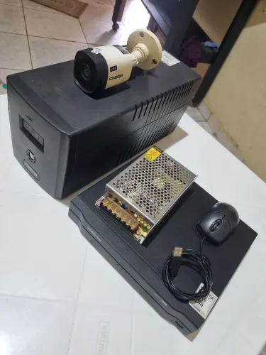 Kit, dvr, colmeia, nobreak e camera