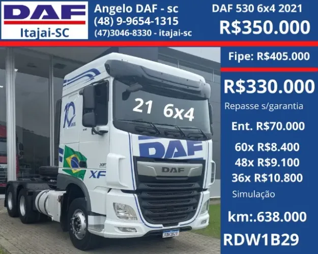 DAF 530 6x4 2021