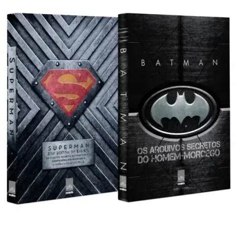 Kit: Os Arquivos Secretos Do Homem Morcego & Superman