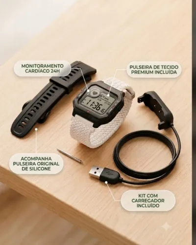 AMAZFIT NEO - SMARTWATCH ESPORTIVO ESTILO RETRÔ