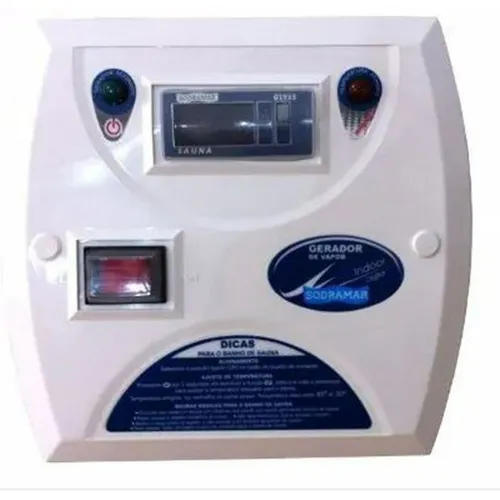 Quadro Digital P/ Sauna Vapor Universal E Steam Inox 6 /9 Kw - Entrega em Brasília.