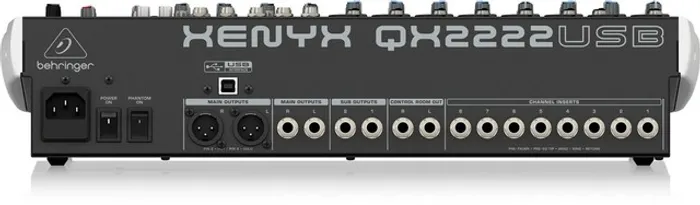 Mesa De Som Behringer Xenyx Qx2222 Usb 16 Canais