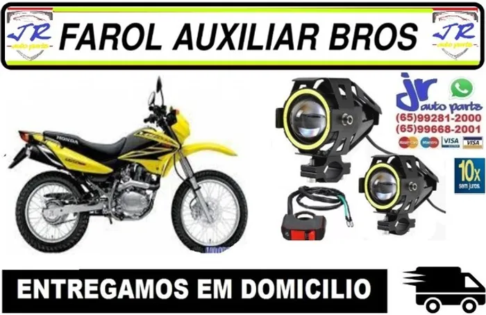 Par Farol de Milha Led Angel Eyes Bros 2004