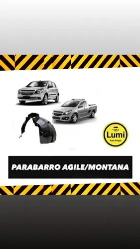 Parabarro Agile/Montana - Novo!!