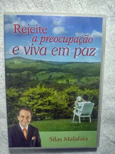 Dvd Pregação Pastor Silas Malafaia: Rejeite A Preocupação E Viva Em Paz