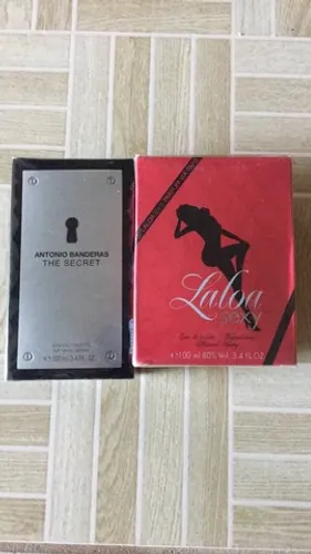 Kit perfume Antônio banderas e Laloa 