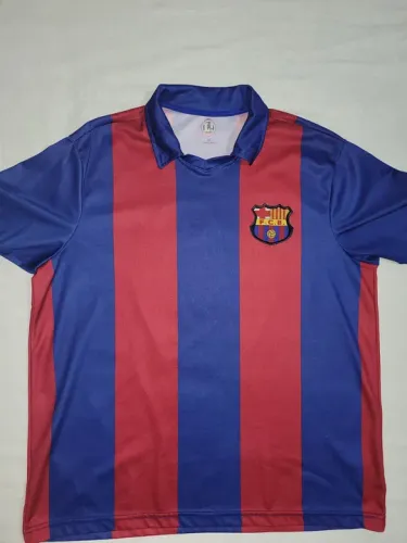 Camisa retro Barcelona anos 80 Tam GG