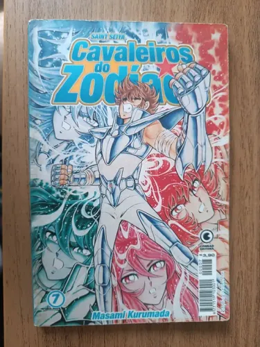 Mangá Cavaleiros do Zodíaco Saint Seiya - Volume 7