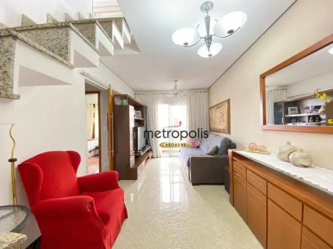 Cobertura à venda, 103 m² por R$ 917.000,00 - Santa Maria - São Caetano do Sul/SP