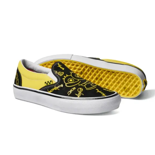 Tênis Vans Skate Slip On Bob Esponja Gigliotti Unissex.