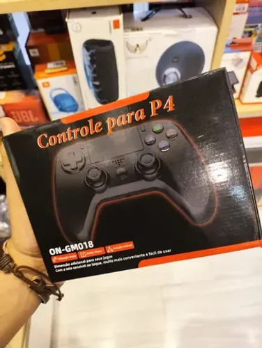 Controle PS4 s/ fio Doubleshock 4 - Novo Lacrado - Parcelamos Sem Juros