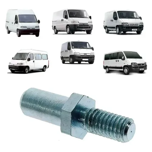 pino batente da fechadura superior da porta central fiat ducato  1997 a 2017
