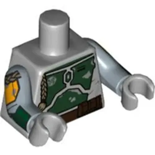 LEGO STAR WARS - Apenas o Torso Boba Fett Set Cloud City 75222