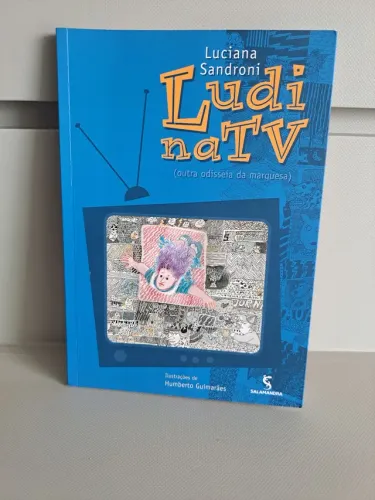 Livro infantojuvenil Ludi na TV