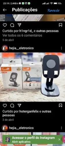 Suporte para celular com base giratória 360g