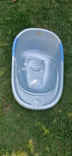Banheira para banho bebe azul principe Adoleta bebe 34 litros nova