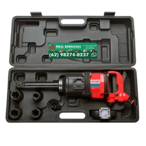 Pneumatica chave impacto 1 " 310kgf + Maleta + soquetes