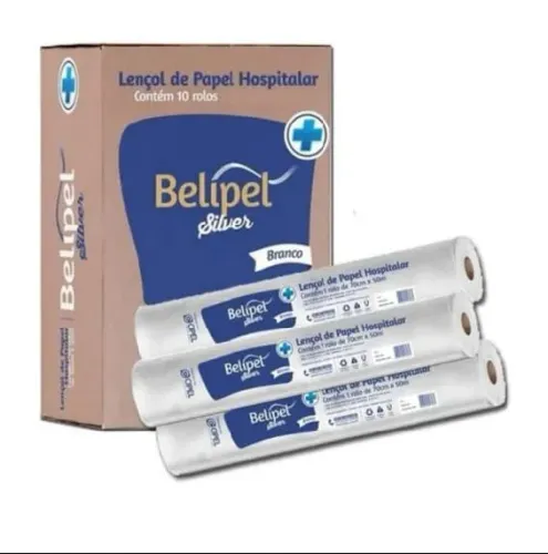 LENÇOL DE PAPEL (PROMOÇÃO) ROLO DE 70CM X 50M UNIDADE