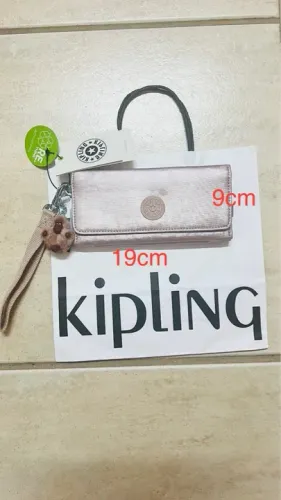 CARTEIRA KIPLING ROSA ORIGINAL (NOVO!)