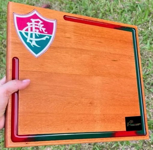 Tábua de madeira personalizada Fluminense