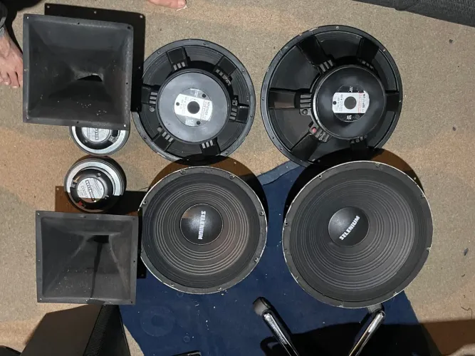 Kit som - de drivers e falantes Selenium para som