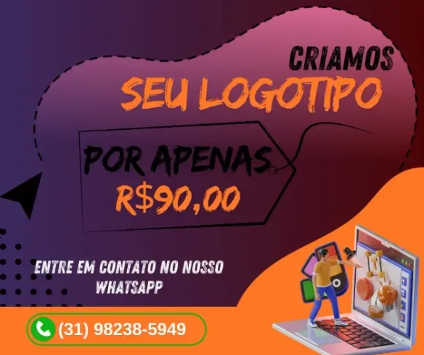 Criação de Logotipo Profissional por Apenas R$90