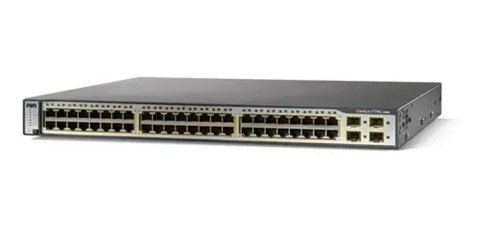 Switch Cisco Catalyst C3750 10 100 PoE-48 2x SFP