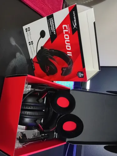 Headset Gamer HyperX Cloud II - Som Surround 7.1