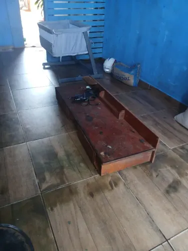 Bancada de cortar cabelo 