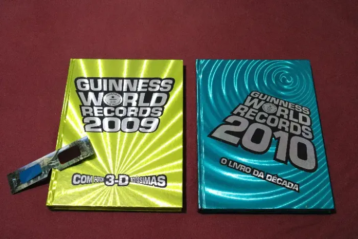 Livro de Recordes - Guinness World Records - Edições 2009 e 2010