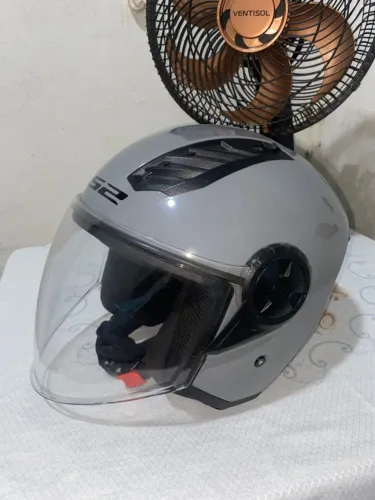Capacete LS2 Aberto - Semi Novo (Tamanho XL)