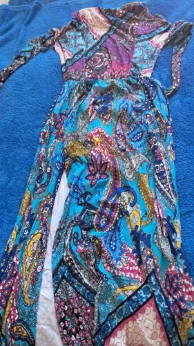 Vestido Longo Estampado