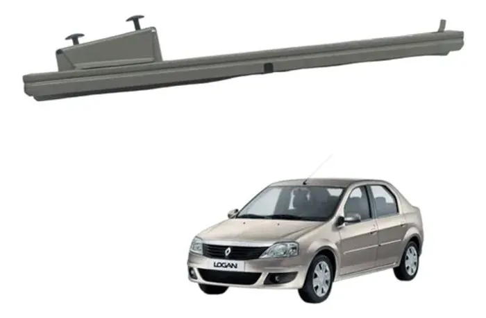 Canaleta Guia Vidro Dianteiro Direito Renault Logan 1.6 2009