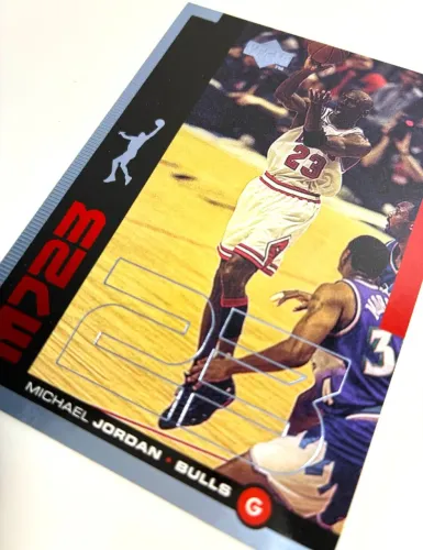 Coleção Especial Michael Jordan MJ23 Card NBA 1998 Basquete Chicago Bulls