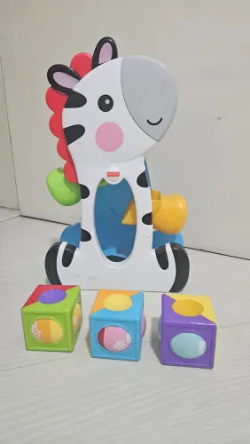 Zebra bloco surpresa - Fisher price