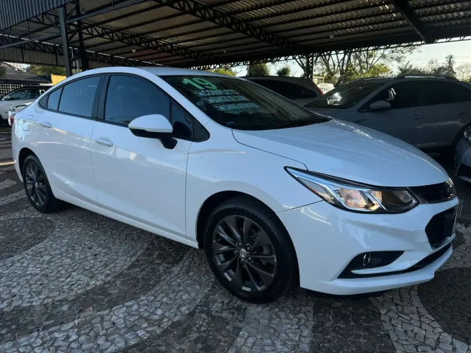 CHEV CRUZE LT 1.4 TURBO, Automático + Couro!